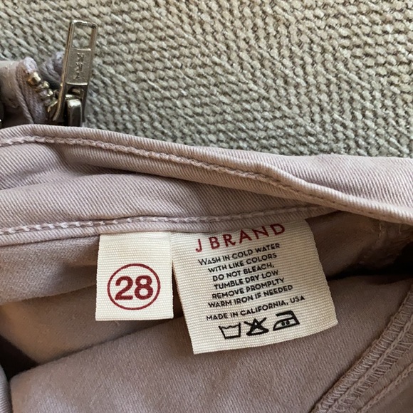 TAUPE jeans with ZIPPER DETAILS - Picture 4 of 4